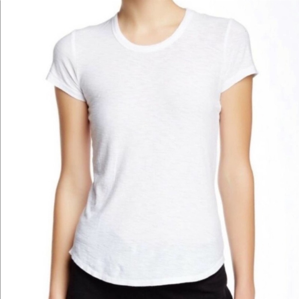 Standard James Perse Supima Cotton Short Sleeve Tee Shirt Size 2